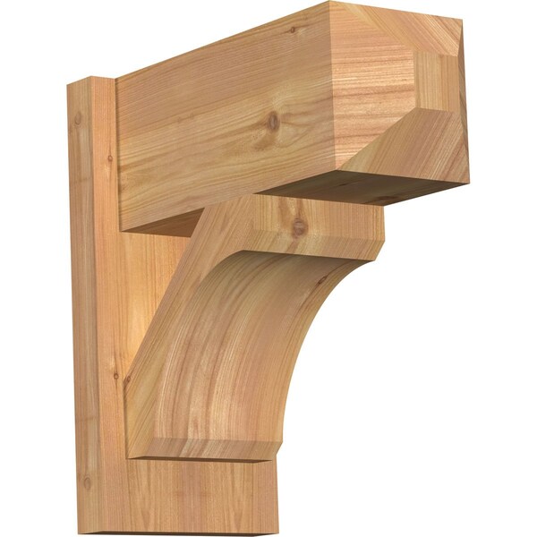 Ekena Millwork Legacy Craftsman Smooth Outlooker, Western Red Cedar, 7 1/2"W x 16"D x 16"H OUT08X16X16LEC04SWR - main